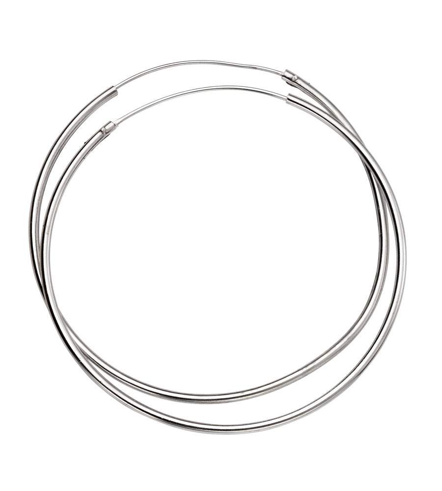 Gecko Jewellery Sterling Silver Hoop Earring Pack – Polished Finish