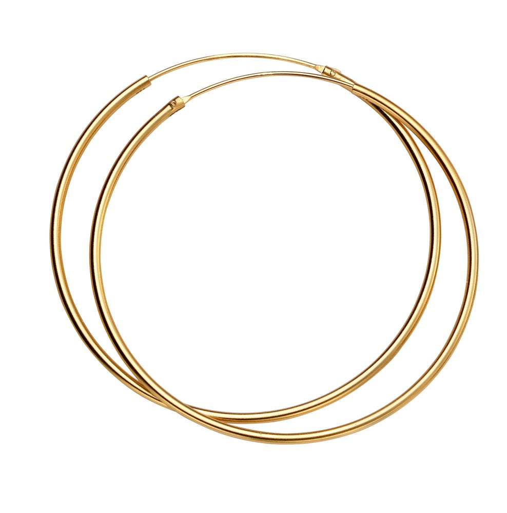 Gecko Jewellery Sterling Silver Hoop Earring Pack – Polished Finish