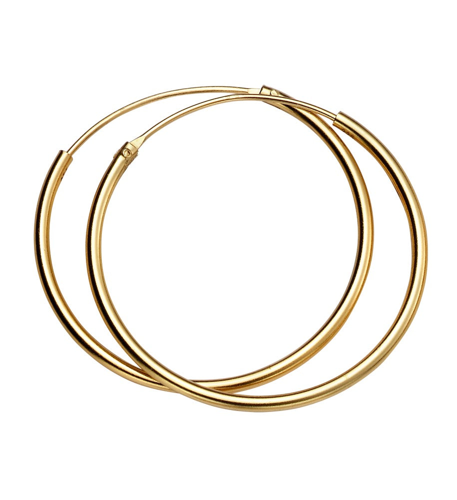 Gecko Jewellery Sterling Silver Hoop Earring Pack – Polished Finish