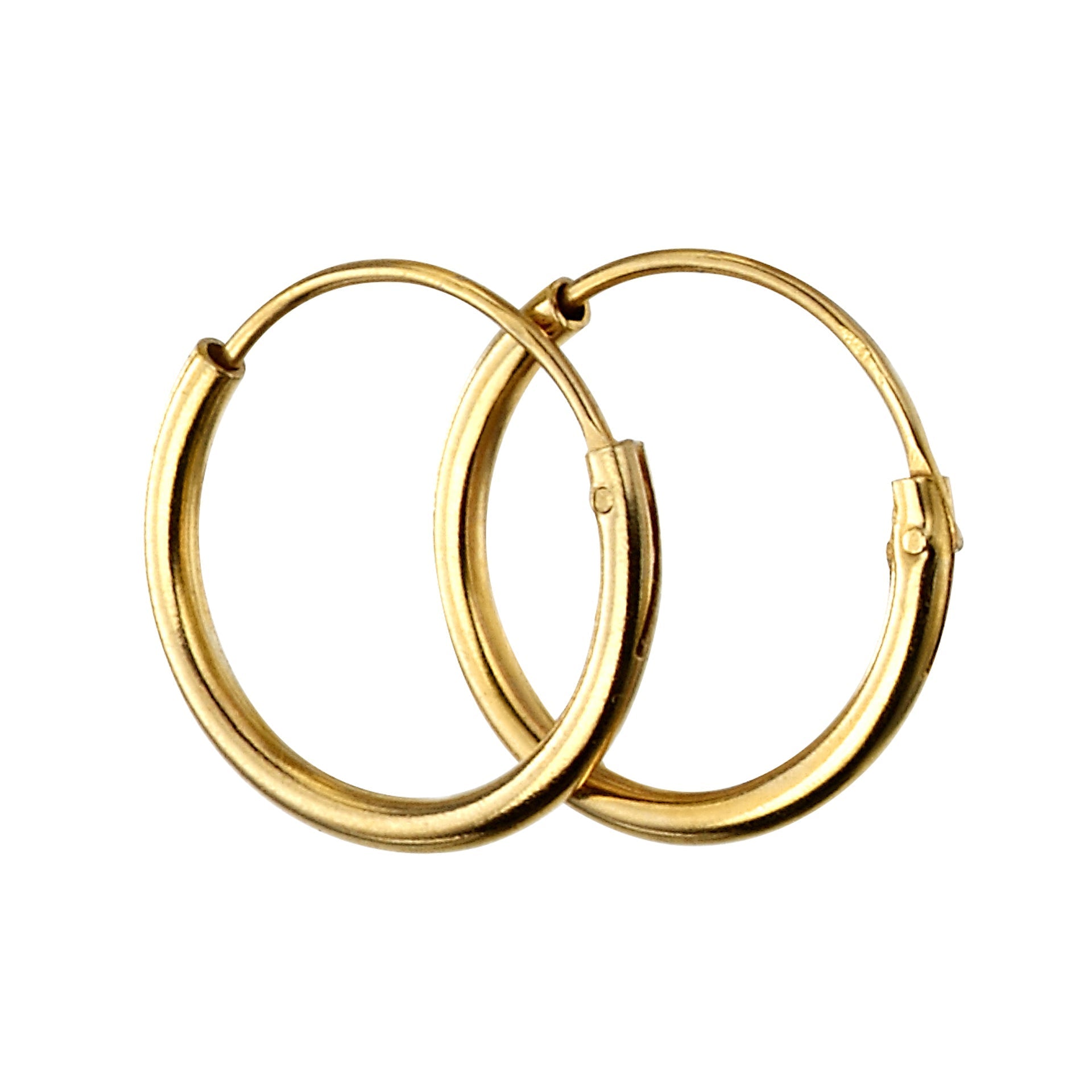 Gecko Jewellery Sterling Silver Hoop Earring Pack – Polished Finish
