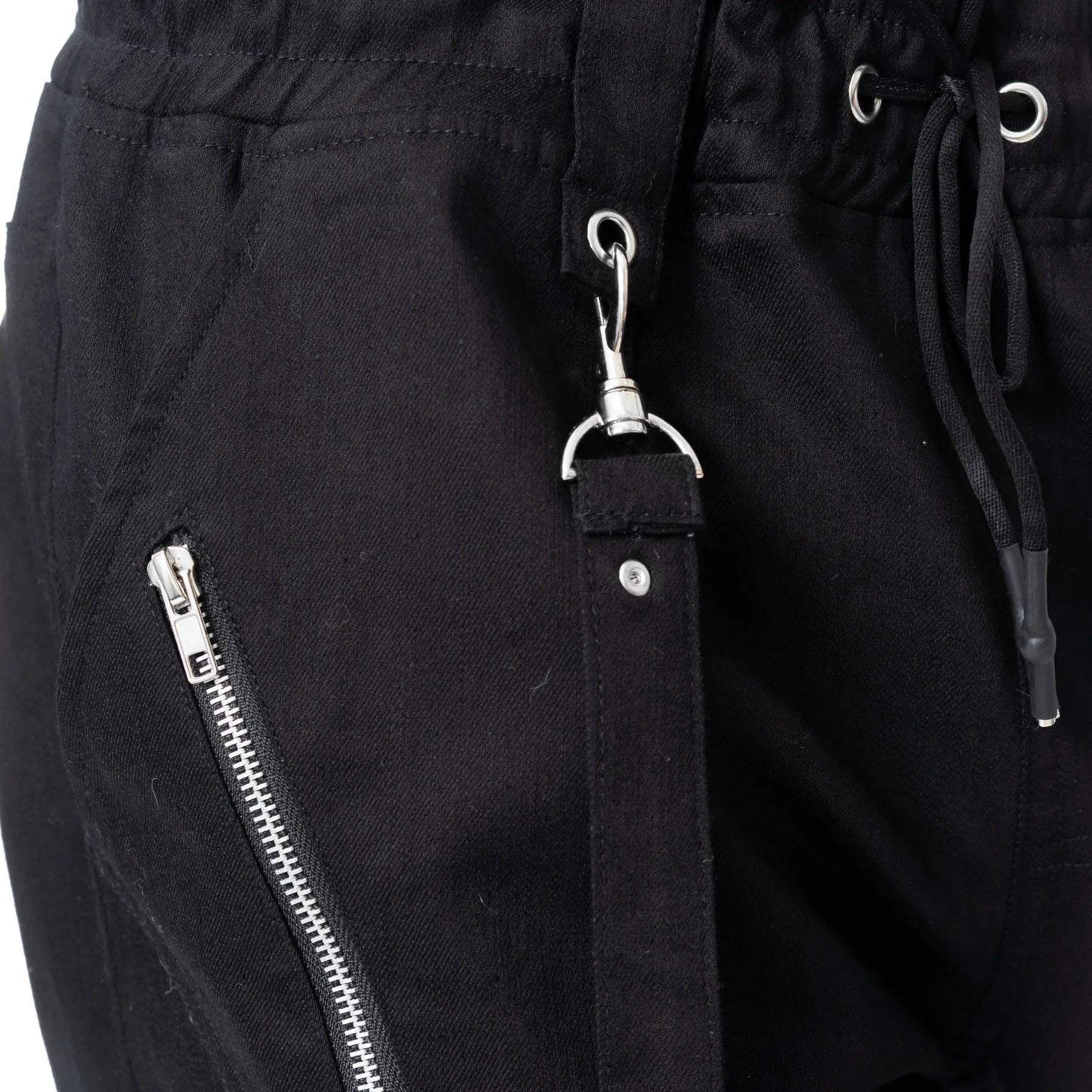 Vixxsin Halston Black Cargo Pants – Mens Gothic Industrial Trousers