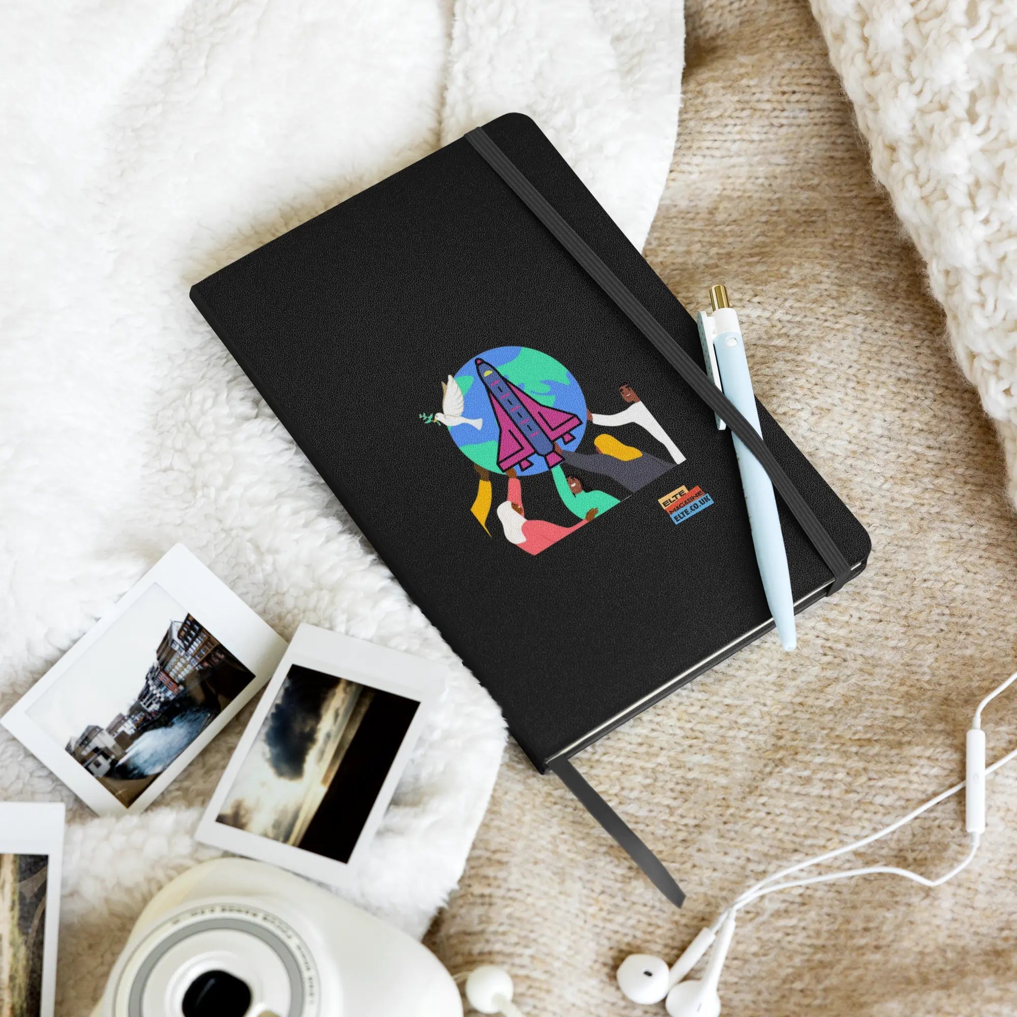 First Home Hardcover bound notebook