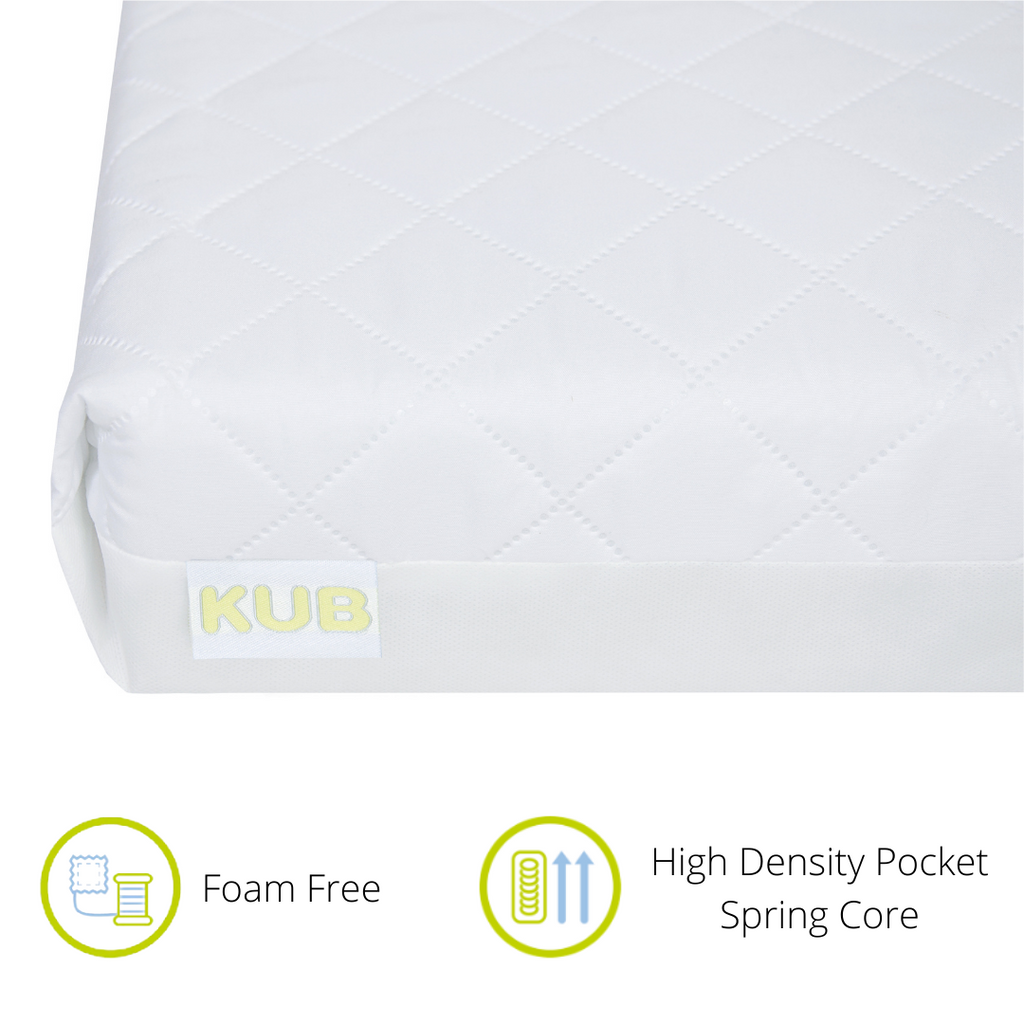 Kub Harmony Pocket Spring Baby Mattress 140x70x10cm