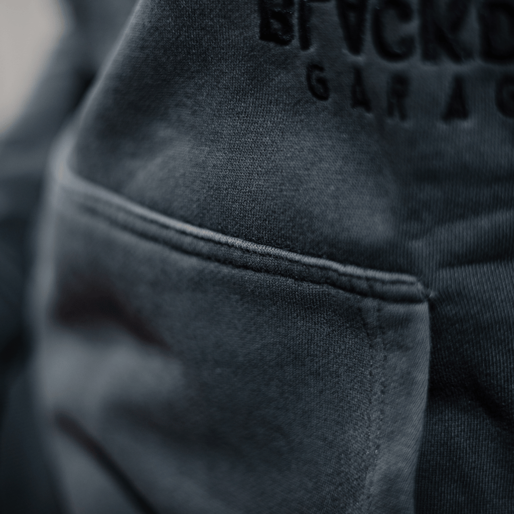 Uggly & Co x Black Dub Mile 9 Heavyweight Vintage Baseball Hoodie