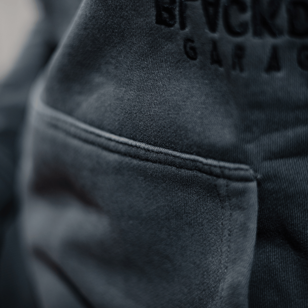 Uggly & Co x Black Dub Mile 9 Heavyweight Vintage Baseball Hoodie