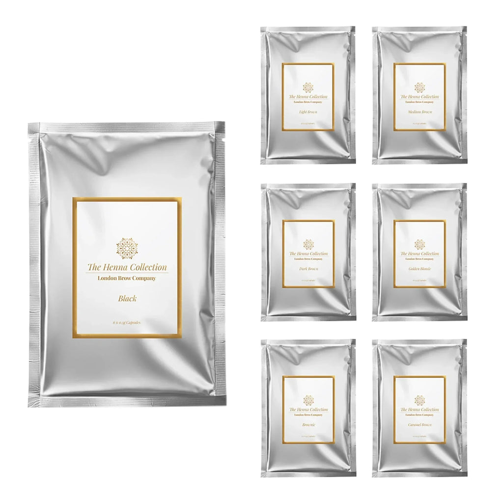 London Brow Henna Powder 10g Sachet – Professional Eyebrow Tint