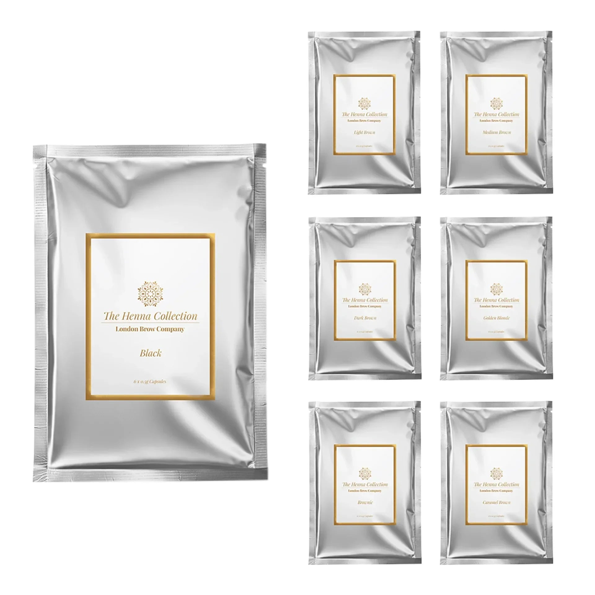 London Brow Henna Powder 10g Sachet – Professional Eyebrow Tint