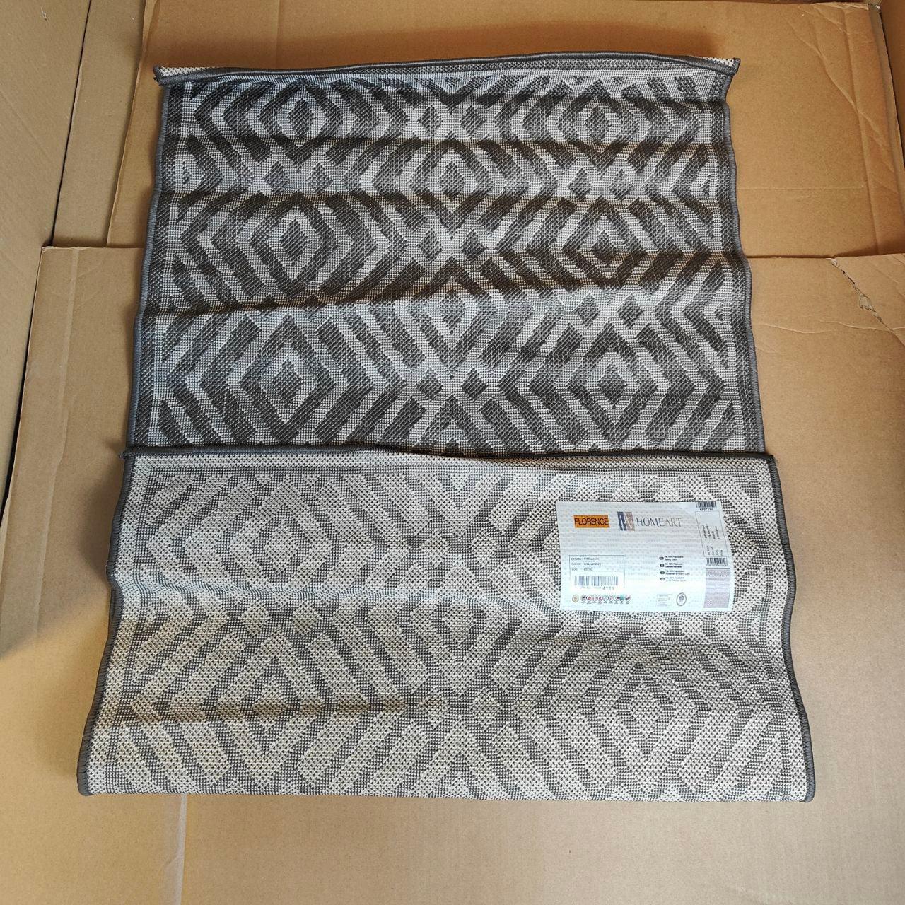 HomeArt Outdoor Rug – 80x150 cm UV-Resistant Polypropylene Mat