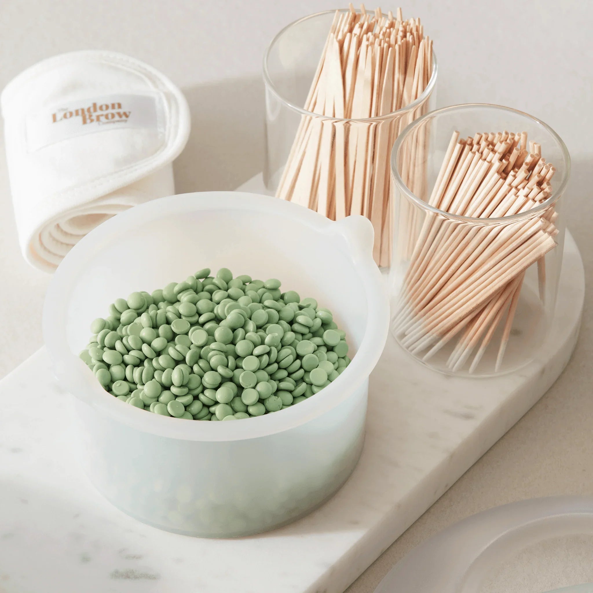 London Brow Flexi Hot Wax Pellets – Professional Strip-Free Wax (500g)