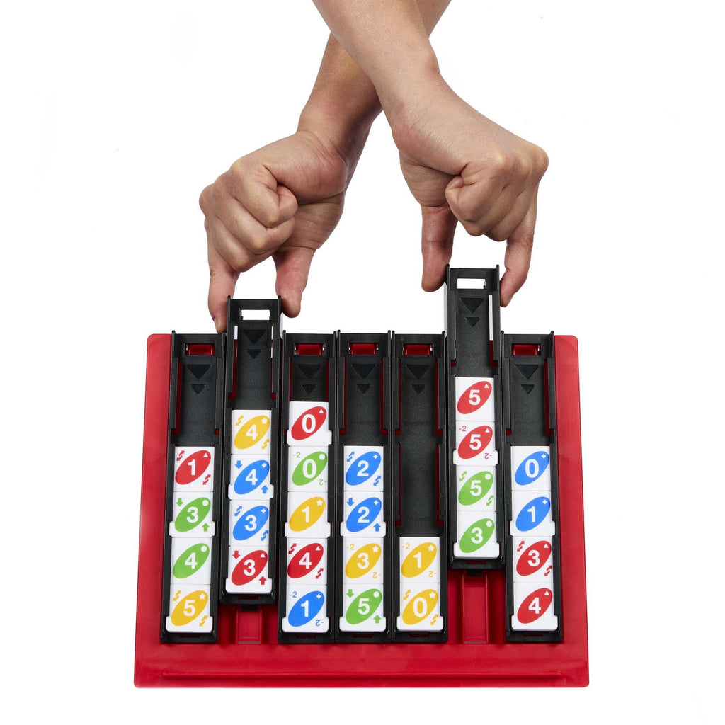 Mattel Games UNO Quatro Strategy Board Game | Family Matching Game