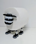 Hull FC Super Sheep Toilet Roll Holder | Black & White Rugby Fan Gift