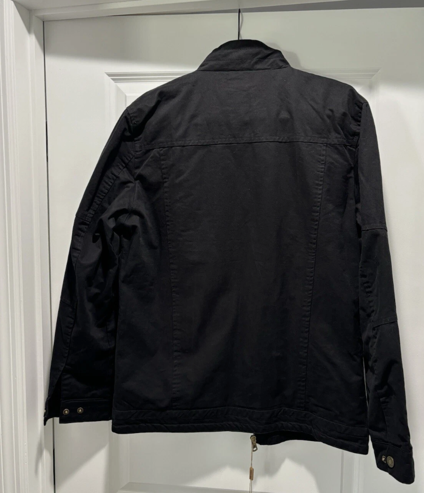 WenVen Men's Cotton Harrington Jacket – Lightweight Military Coat