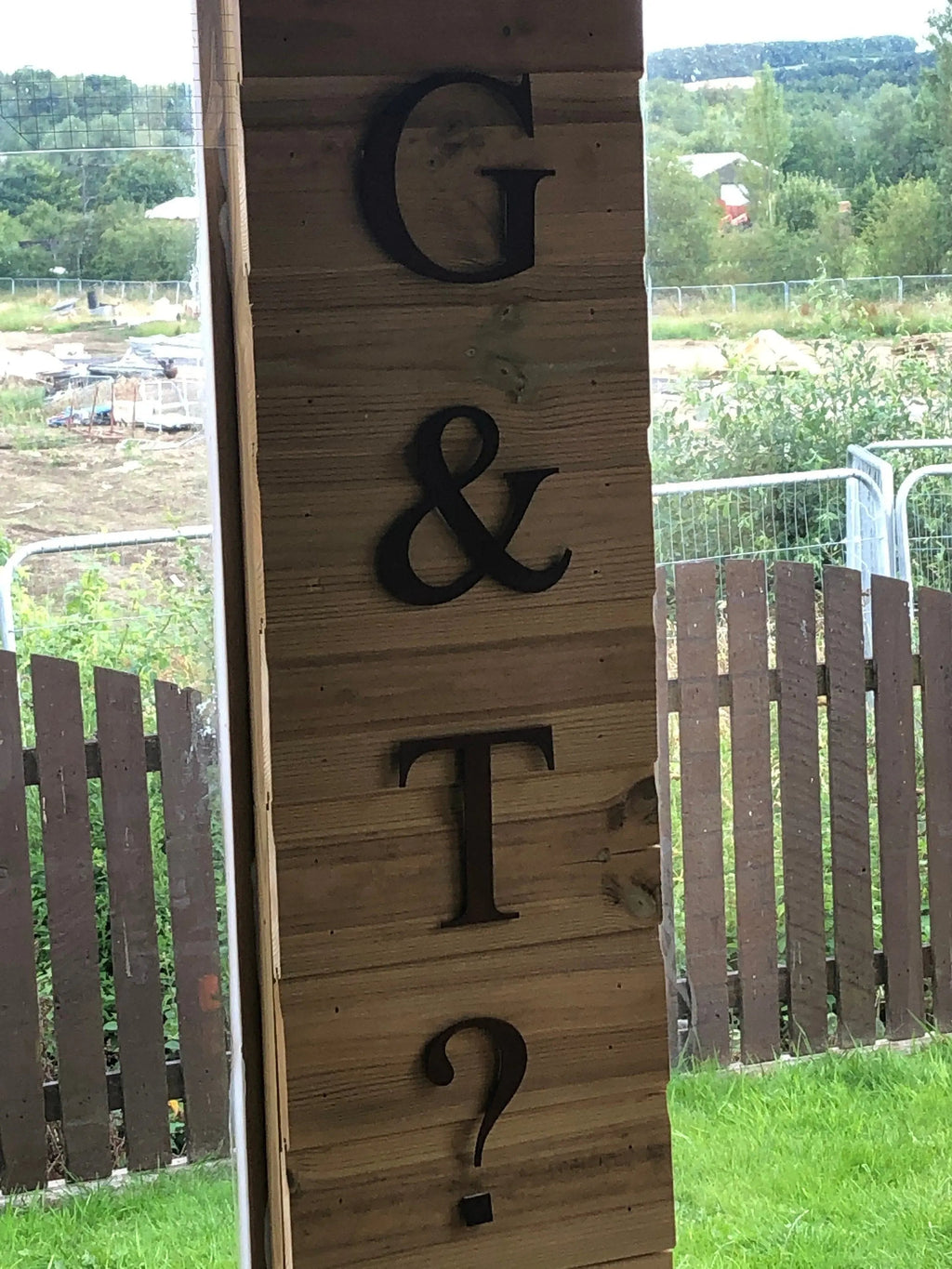 Rustic Metal Alphabet Letters & Numbers – 5 Inch Steel Wall Art by RWN