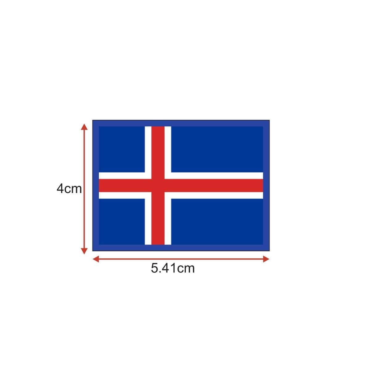 Country Flag Patches | Embroidered Hook and Loop by CERBERUS Strength