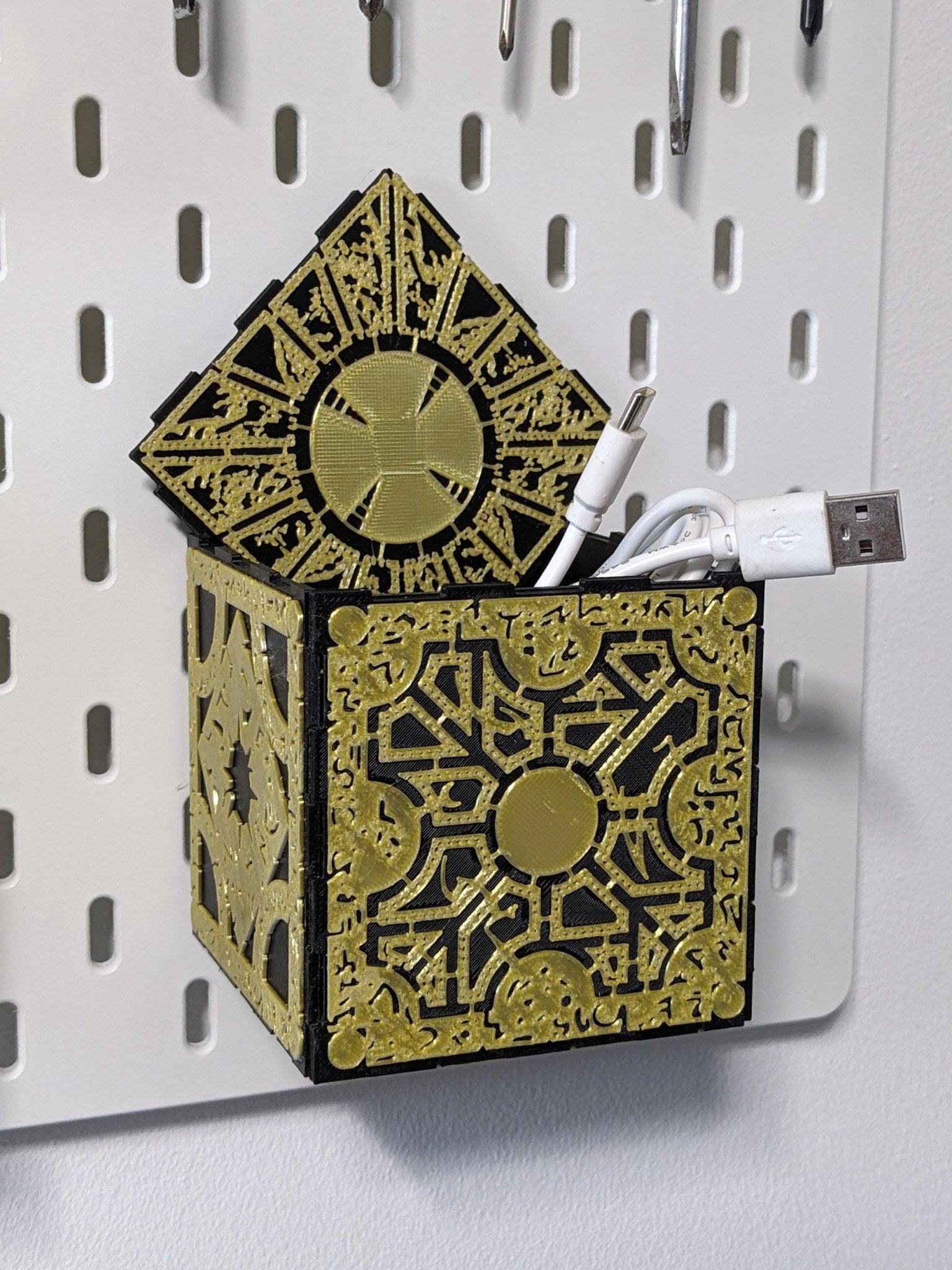 Hellraiser Lament Configuration Storage Cube for IKEA Skadis | Chaddyverse
