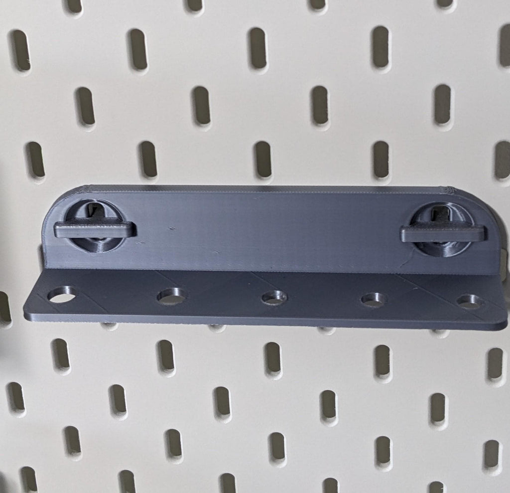 Chaddyverse Skadis Screwdriver Holder | 5-Hole Heavy Duty Tool Shelf
