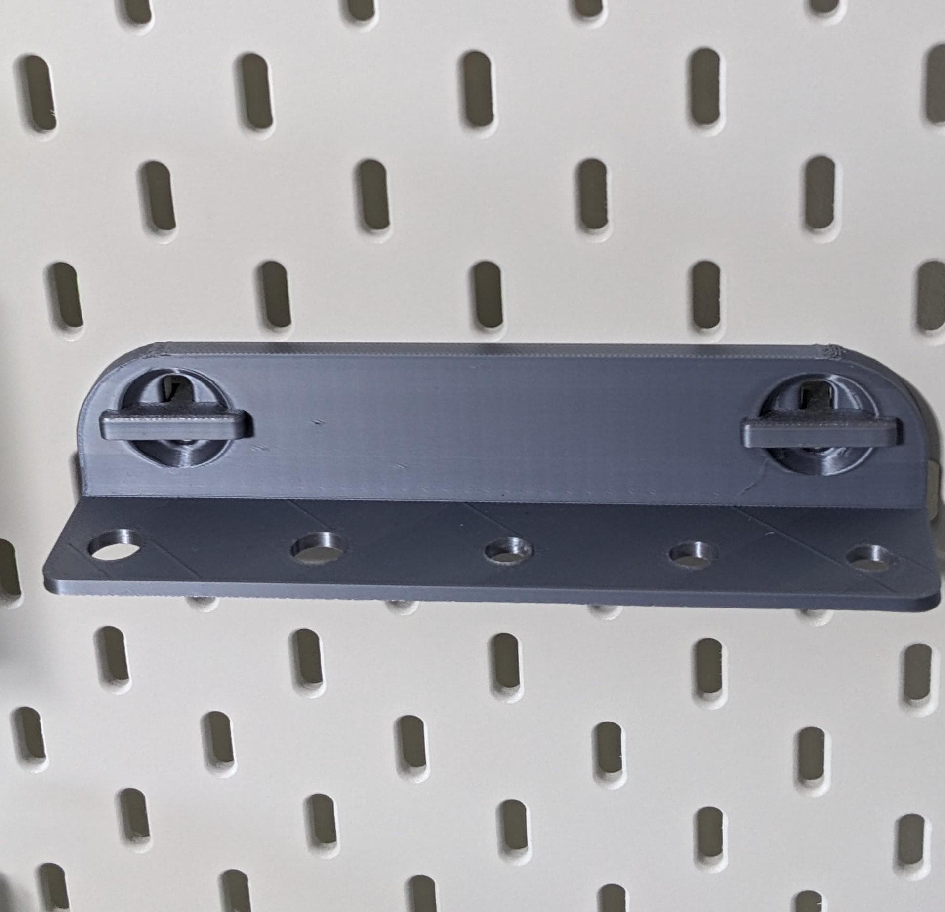 Chaddyverse Skadis Screwdriver Holder | 5-Hole Heavy Duty Tool Shelf
