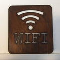 Rustic Metal Wifi Sign – Handmade Steel Wall Decor | Rustic Warehouse