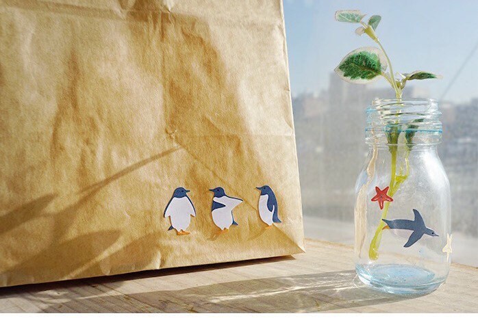 Suatelier Sea Animals Decorative Stickers - Ocean Theme Sticker Sheet