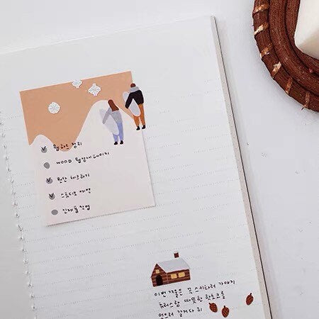Suatelier Midwinter Decorative Stickers for Journaling and Scrapbooking