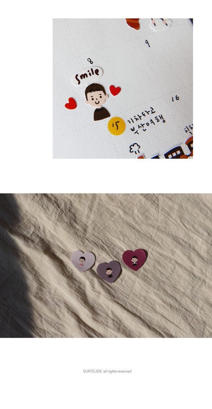 Suatelier Awesome Decorative Stickers for Journaling and Scrapbooking