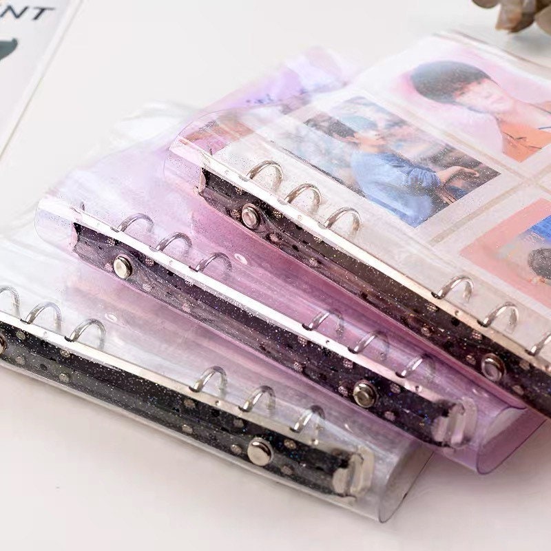LuLuFun Studio Korean Kpop Photo Binder - Acid Free 4-Pocket Album