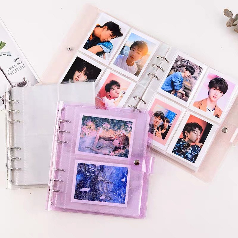 LuLuFun Studio Korean Kpop Photo Binder - Acid Free 4-Pocket Album