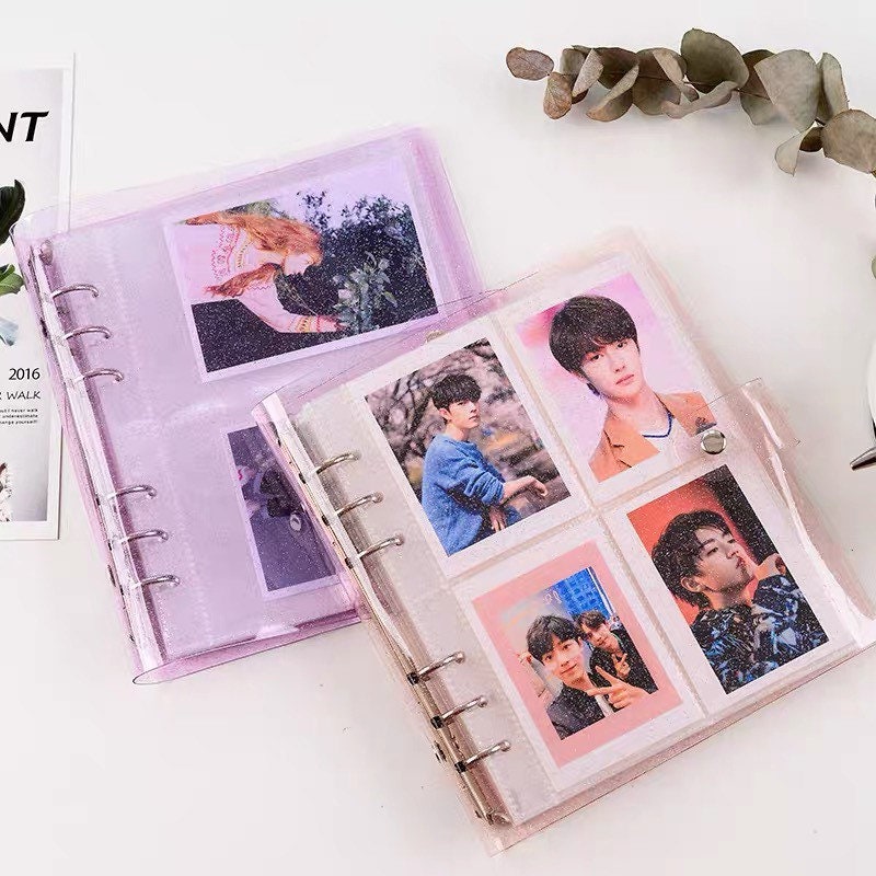 LuLuFun Studio Korean Kpop Photo Binder - Acid Free 4-Pocket Album