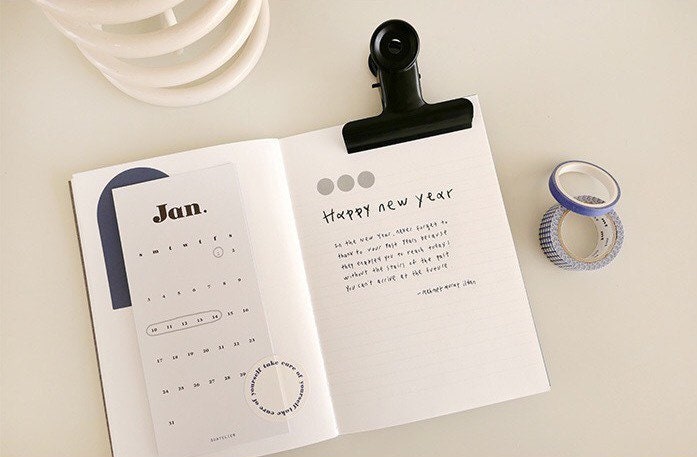 Suatelier On Point 03 Paper Stickers – 8 Piece Journaling Labels