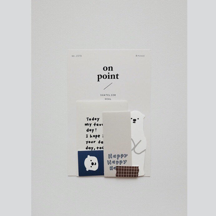 Suatelier On Point 05 Decorative Stickers - Korean Journaling Stationery