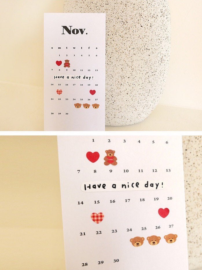 Suatelier Deco.04 Decorative Sticker Sheet for Journaling and Planners