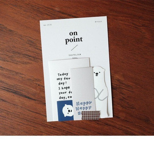 Suatelier On Point 05 Decorative Stickers - Korean Journaling Stationery