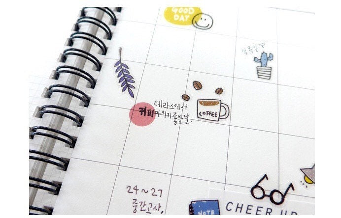 Suatelier Daily Decorative Stickers for Journaling by LuLuFun Studio