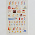Suatelier Cake is Here Decorative Stickers for Journaling - 1 Sheet
