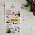 Suatelier Love to Love You Decorative Stickers for Journaling and Crafts