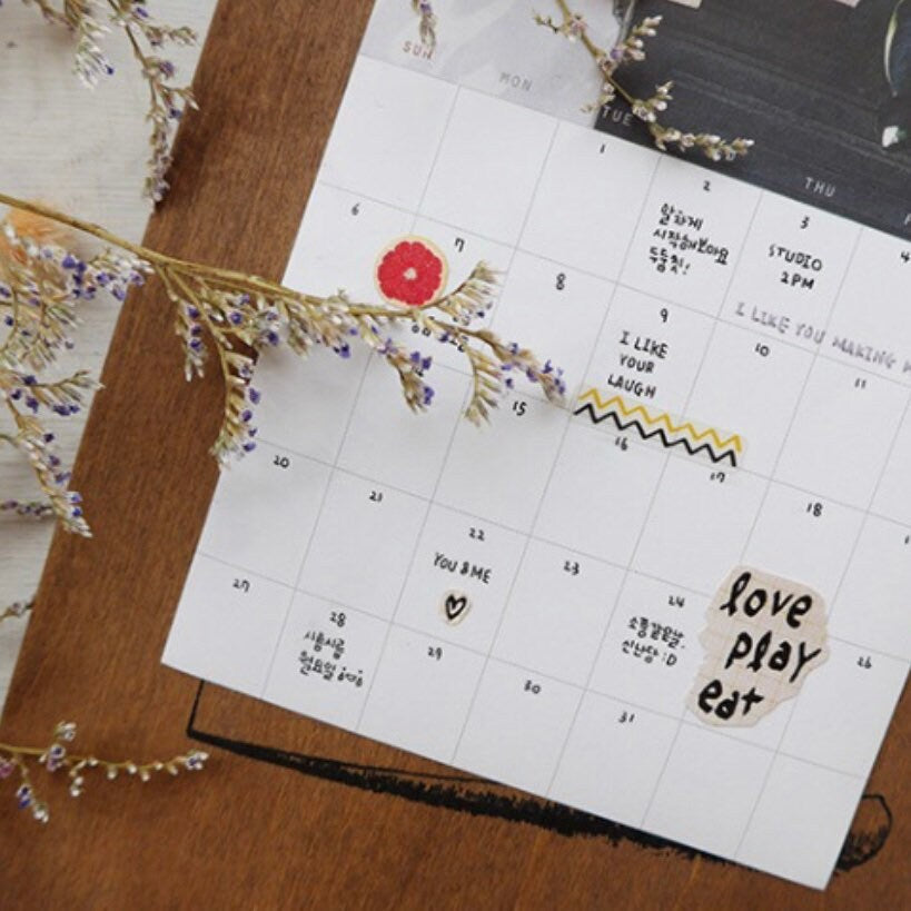 Suatelier Love to Love You Decorative Stickers for Journaling and Crafts