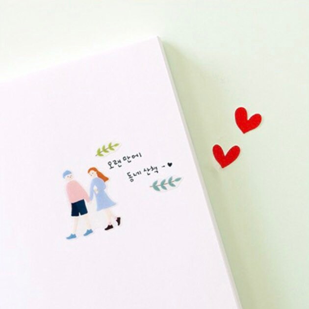 Suatelier Lovely Day Decorative Planner Stickers for Journaling - 1 Sheet