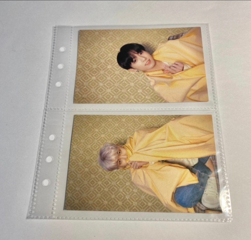 LuLuFun Studio Korean Kpop Photo Binder - Acid Free 4-Pocket Album