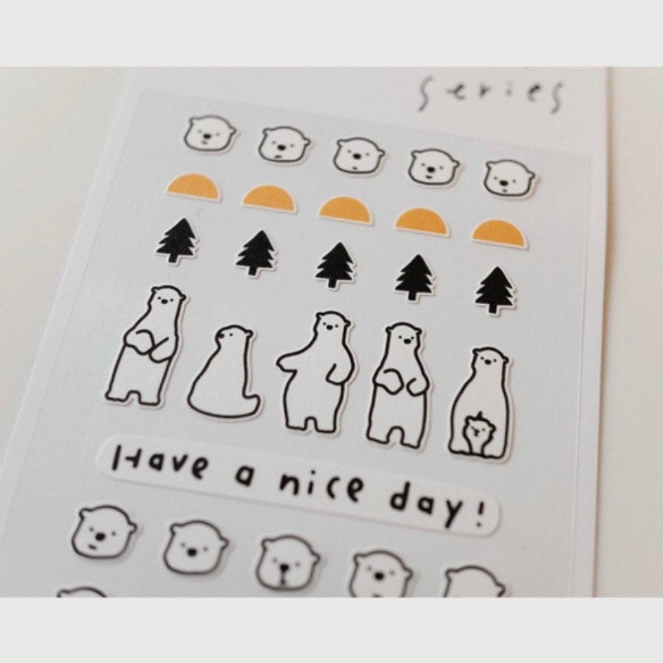 Suatelier Deco.02 Planner Stickers - LuLuFun Studio Journaling Decals