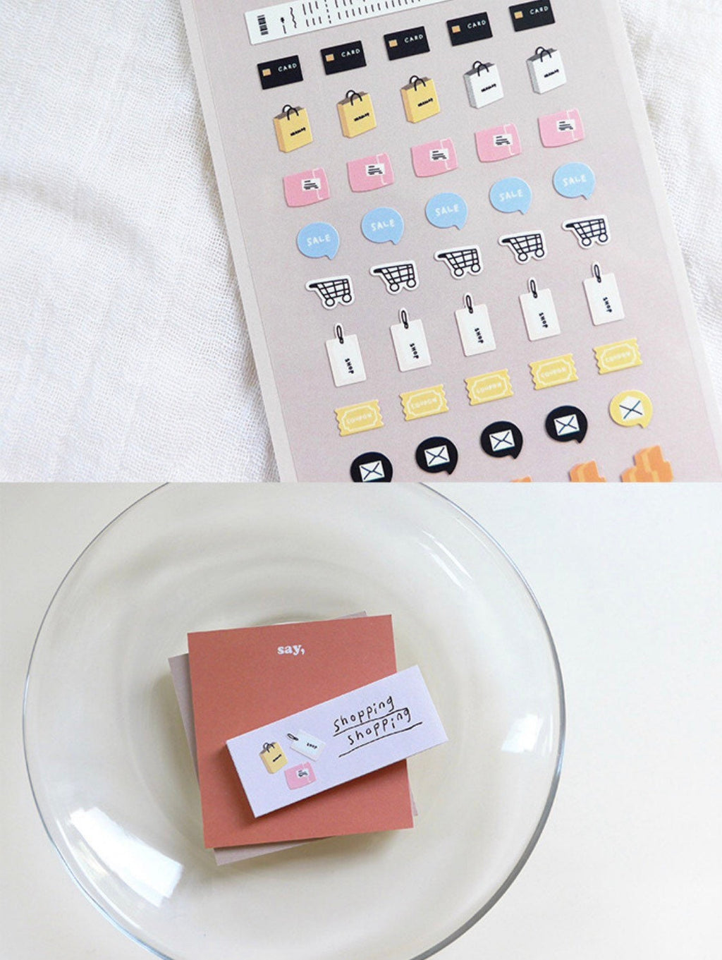 Suatelier Deco.03 Sticker Sheet for Journaling and Scrapbooking