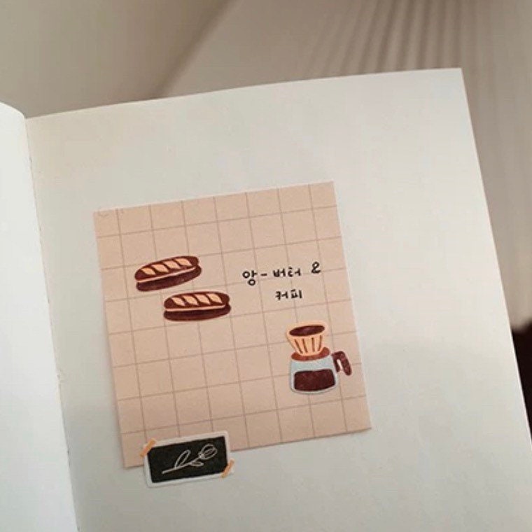 Suatelier Food Trip #4 Sticker Sheet for Journaling and Scrapbooking