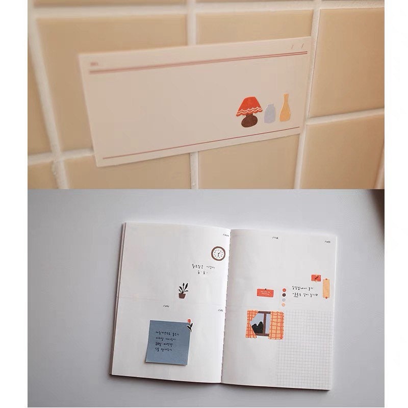Suatelier Mood Decorative Sticker Sheet for Journaling and Planners