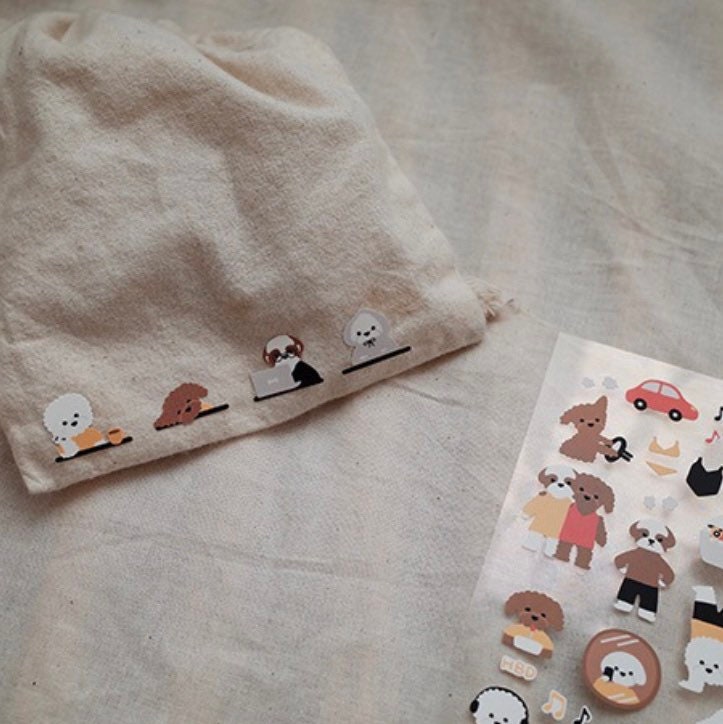 Suatelier Hodoo Decorative Stickers for Journaling and Scrapbooking