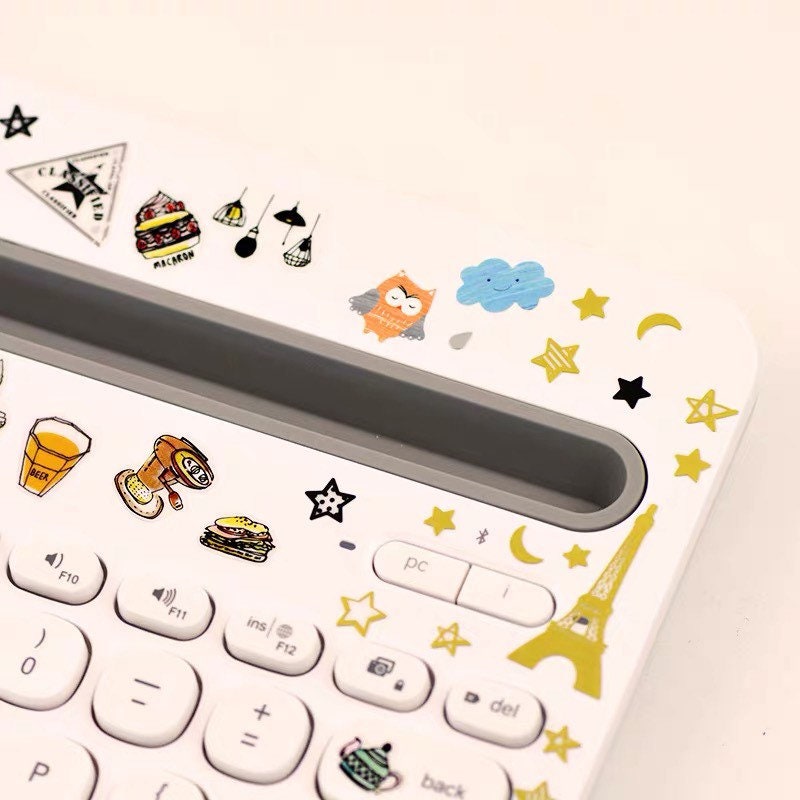 Suatelier Shine Like Star Decorative Stickers - 1 Sheet Journaling Set