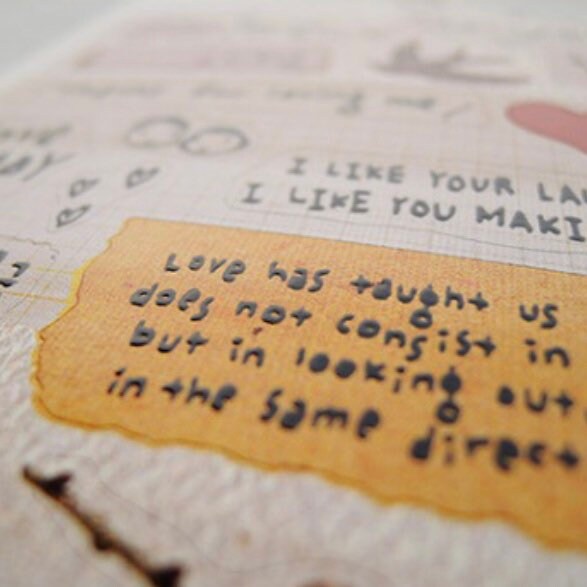 Suatelier Love to Love You Decorative Stickers for Journaling and Crafts