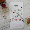 Suatelier Deco Mache Decorative Sticker Sheet for Journaling - 10x19cm
