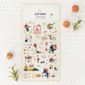 Suatelier Lovely Day Decorative Planner Stickers for Journaling - 1 Sheet