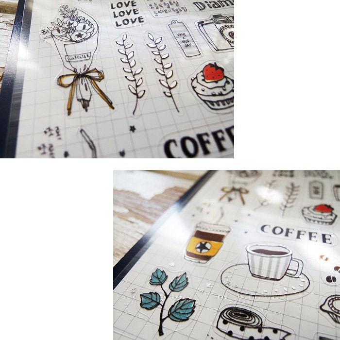 Suatelier Decorative Journaling Stickers by LuLuFun Studio – 1 Sheet
