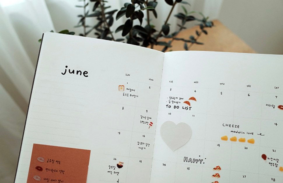 Suatelier Food.01 Decorative Food Stickers for Journaling - 1 Sheet