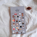 Suatelier Hodoo Decorative Stickers for Journaling and Scrapbooking